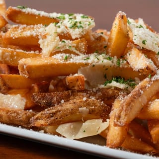 Truffle parmesan fries